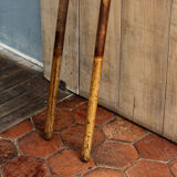 Ancienne paire de rames en bois
