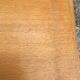 Vintage desk with Scandinavian-style wooden sled feet