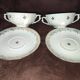 Bernardaud Limoges porcelain cups and saucers