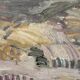 Swedish Oil on Canvas – “Catalan Landscape” by Rune Rådsten – Signed – Vintage & Framed