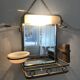 Authentic Barber vintage mirror 35x26cm