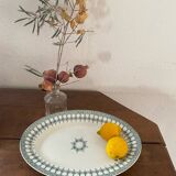 Saint-Amand & Hamage ironstone oval serving dish, Persian model.