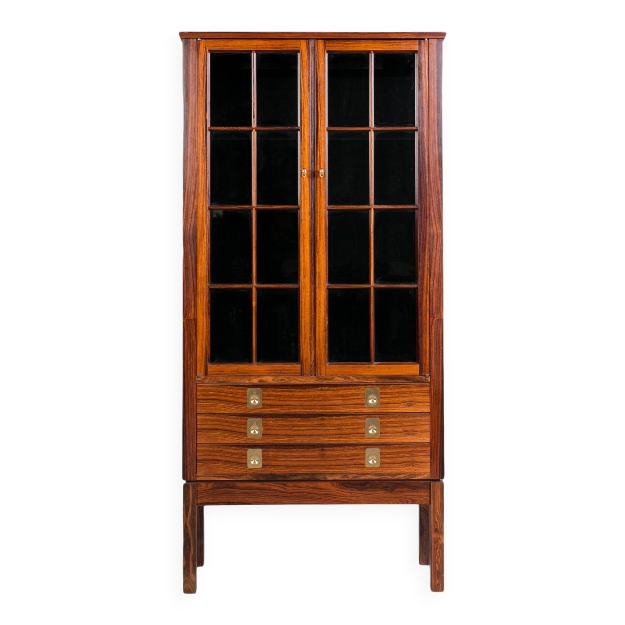 Vintage Vitrine or Display Cabinet by BRUKSBO, Norway, 1960s