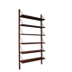 Teak and brass wall shelf by Poul Cadovius for Royal System, Denmark, 1960.