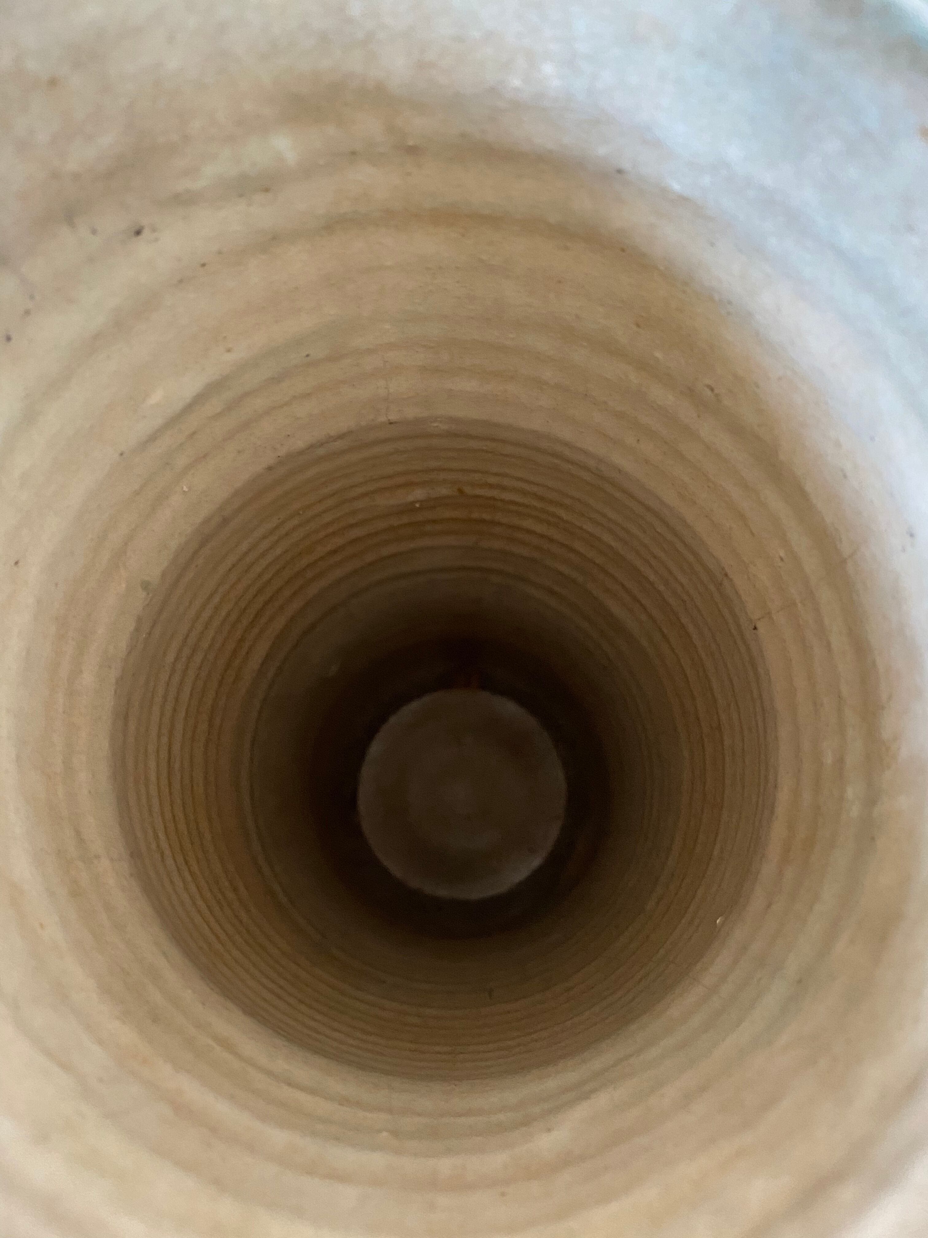 Old ceramic vase 1960 Scandinavian Holland design Pieter Groeneveldt