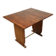 Art Deco “Portefeuille” style table in rosewood, 1950