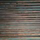 French garden bench in wood and iron, 1950s