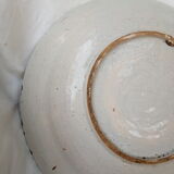 Former earthenware dish from northern France, Late 18th, early 19th century