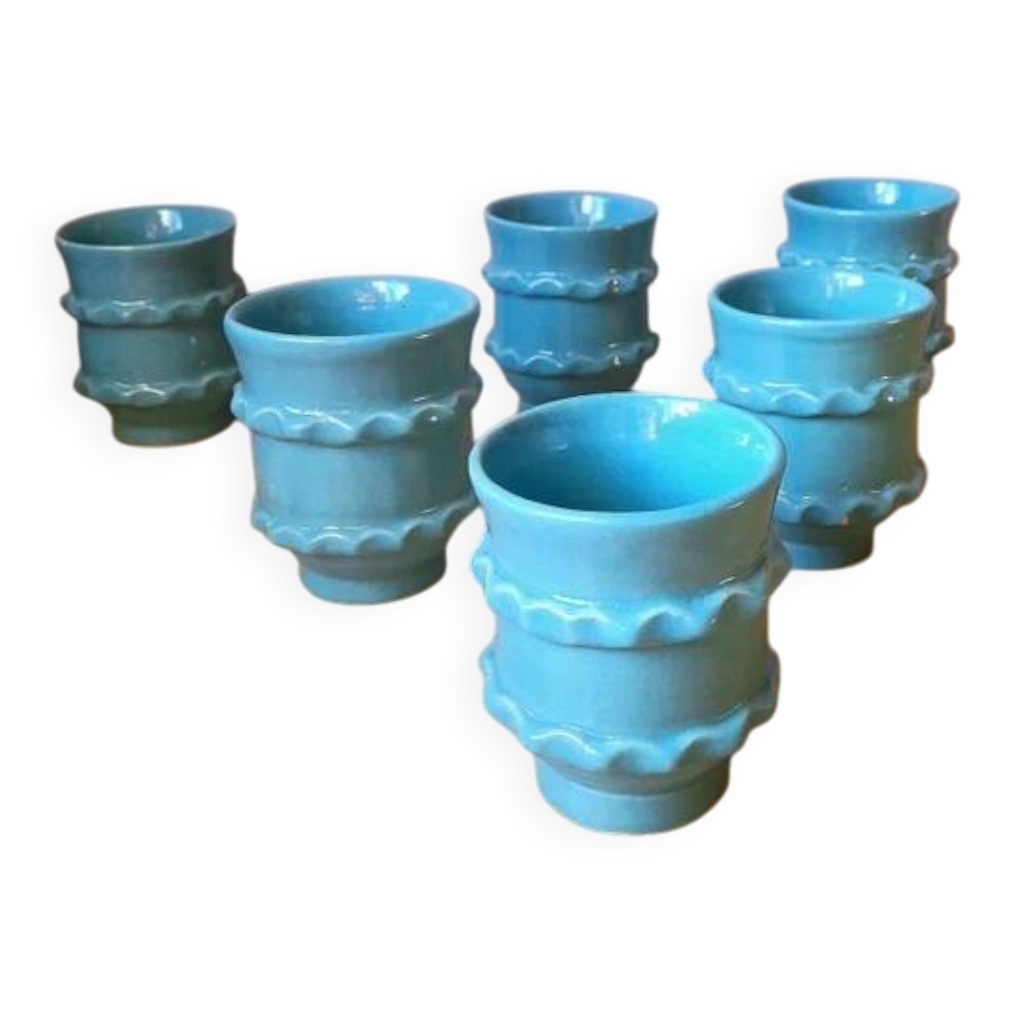 Yvon Roy ceramic mugs