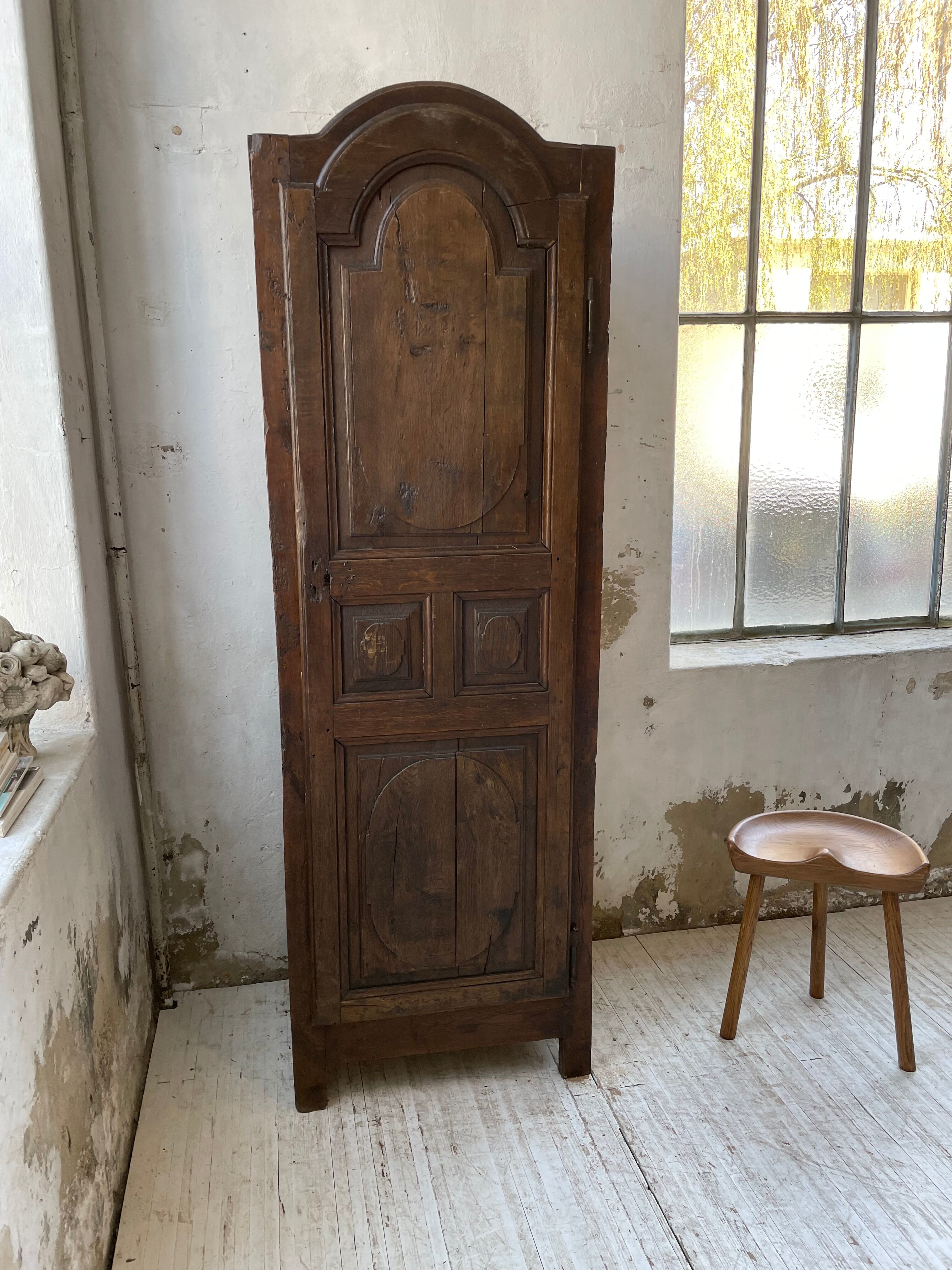 Savoyard solid oak cabinet XVIIIth