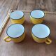 Antique coffee cups Digoin & Sarreguemines