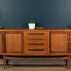 Long Restored Teak Retro 1960s G Plan Fresco Long John Mid Century Sideboard