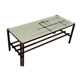 Table low signed vintage Lasco