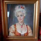 Portrait Lady of Roses