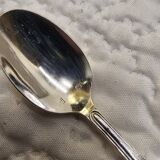 Silver-plated metal cutlery set of 12 teaspoons