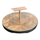 Straw marquetry top