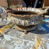 Pair of 1900 Cast Iron Planters from Charleville-Mézières in Rocaille Style