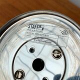 German vintage ceiling lamp Space Age by Motoko Ishii for Staff, 1970s, set of 2