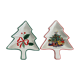 Christmas fir cups Lancel porcelain