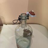 Pharmacy bottle with porcelain stopper