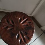 Wooden tripod stab with compass feet