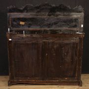 Buffet anglais laqué et peint du XIXe siècle