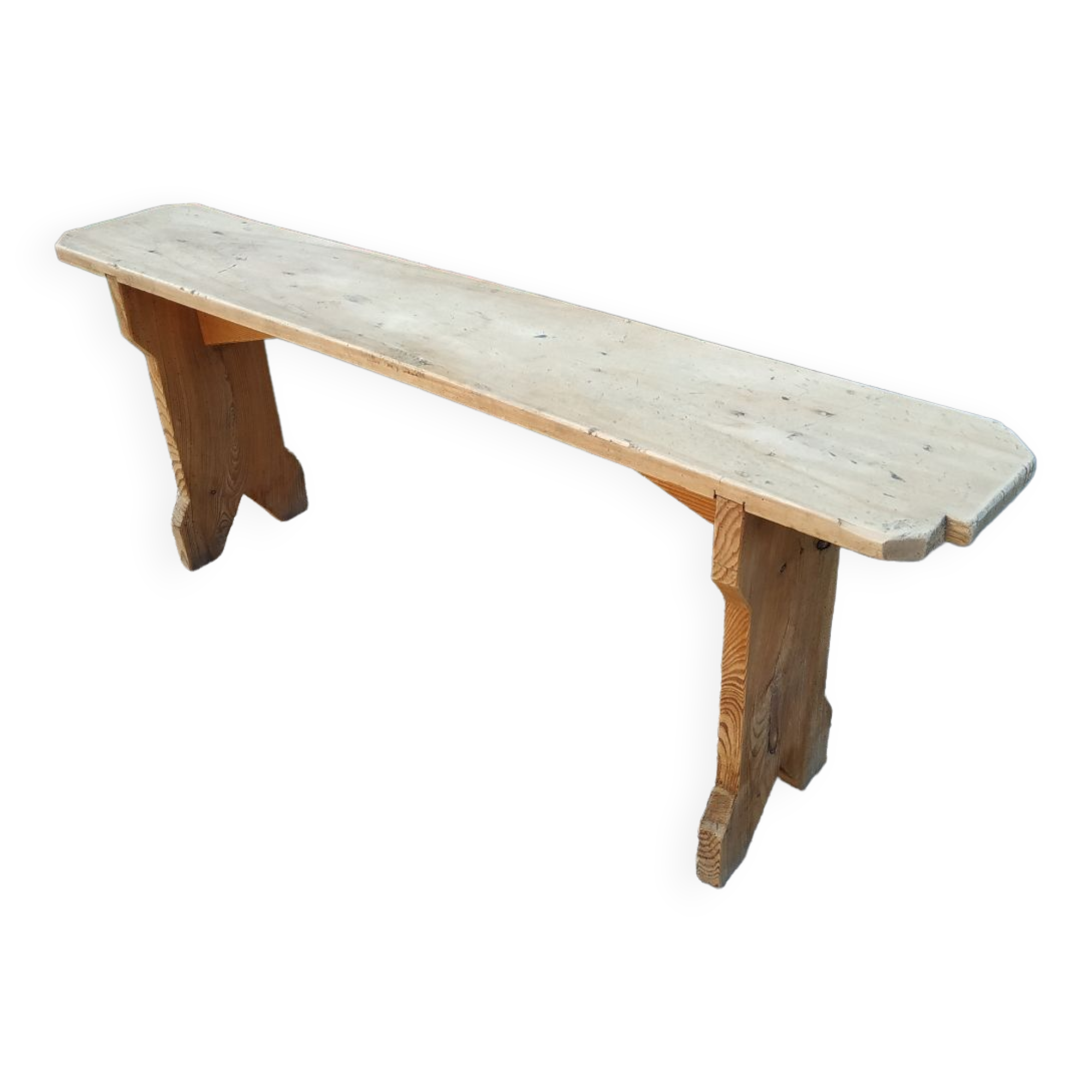 Wooden bench