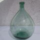 Canister dame-jeanne vdd glass molded green color 15 1/2 liters