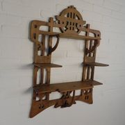 Étagère murale Art Nouveau, années 1920