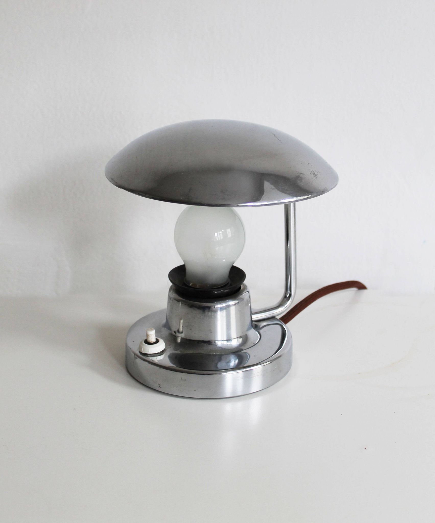 Pair of 1950's Modernist table lamps by Josef Hurka for Napako