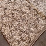 Talsint Beige Moroccan Rug - 350 x 158 cm