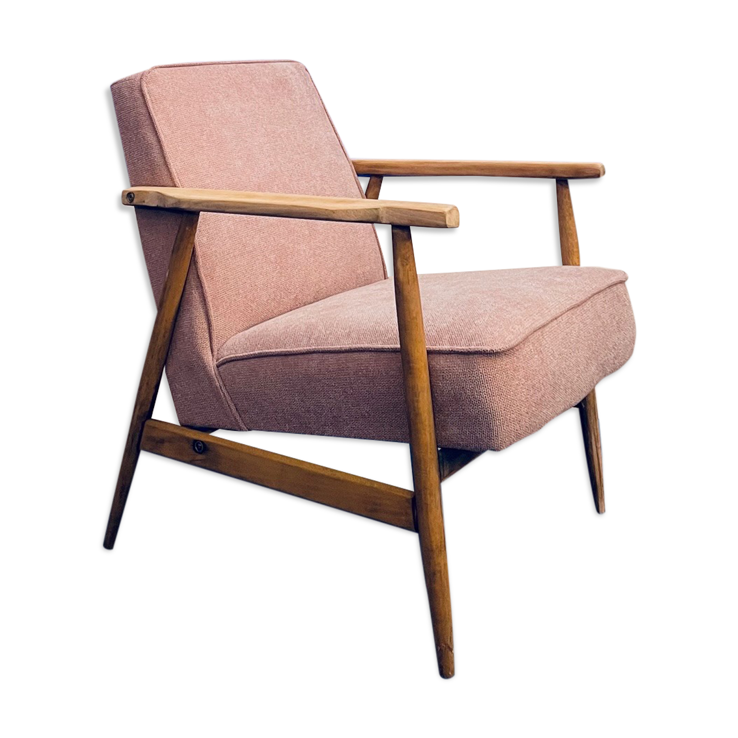 Polish Scandinavian armchair from the 60s Scandinavian design
