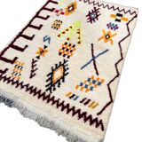 Moroccan Berber Rug - Moroccan Wool Rug - New Azilal Rug - Beni ourain Style