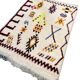 Tapis berbère marocain - Tapis marocain en laine - Nouveau tapis Azilal - Style Beni ourain