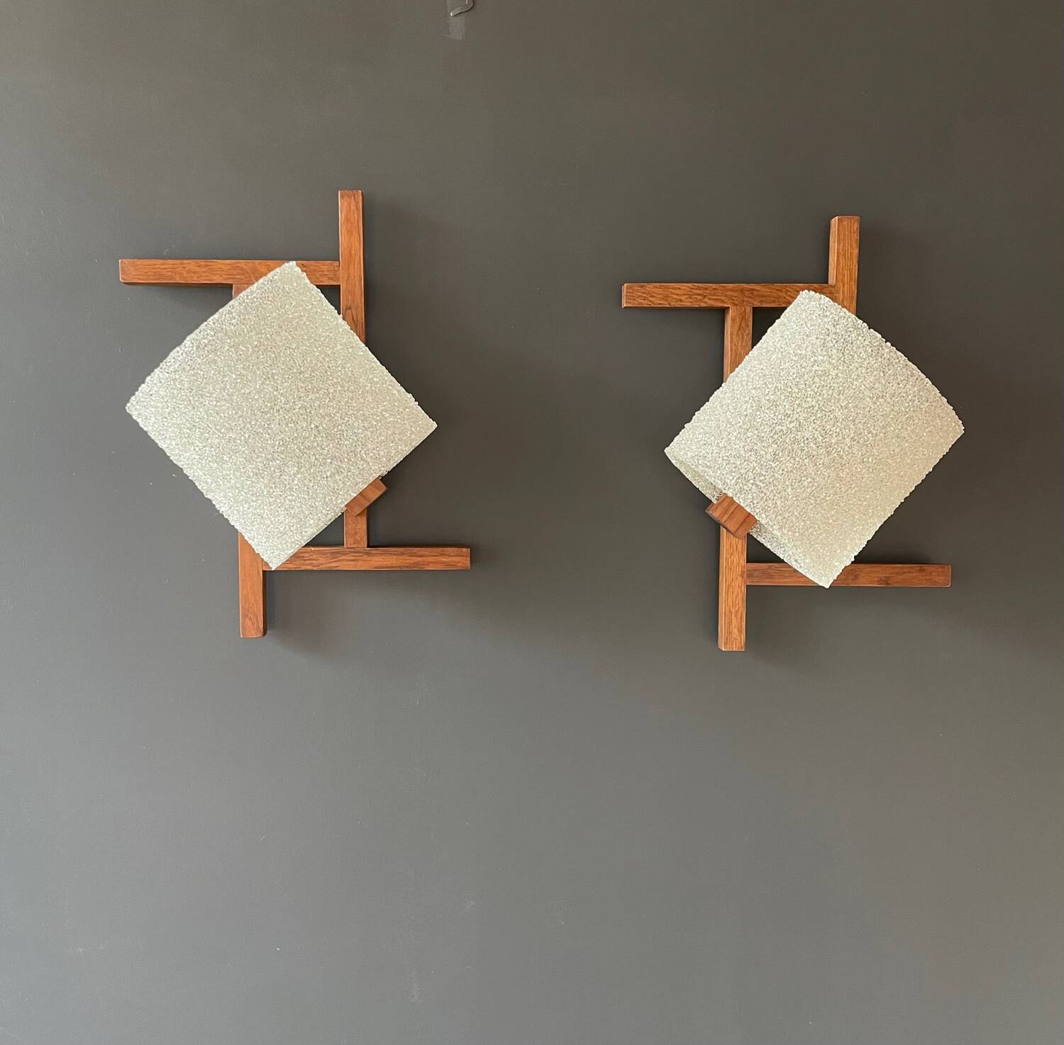 Paire d’appliques scandinaves