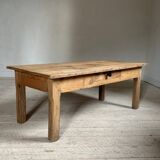 Rustic farmhouse coffee table