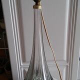 Glass lamp foot