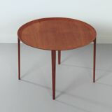 ROUND COFFEE TABLE BY HANS OLSEN FOR VISKADALENS MÖBELINDUSTRI, 1960S | SCANDINAVIAN MODERN