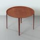 ROUND COFFEE TABLE BY HANS OLSEN FOR VISKADALENS MÖBELINDUSTRI, 1960S | SCANDINAVIAN MODERN