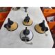 4 vintage wall lights