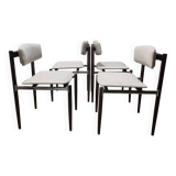 Vintage Dining Chairs By C. Denekamp For Thereca, 1960s, Set Of 4