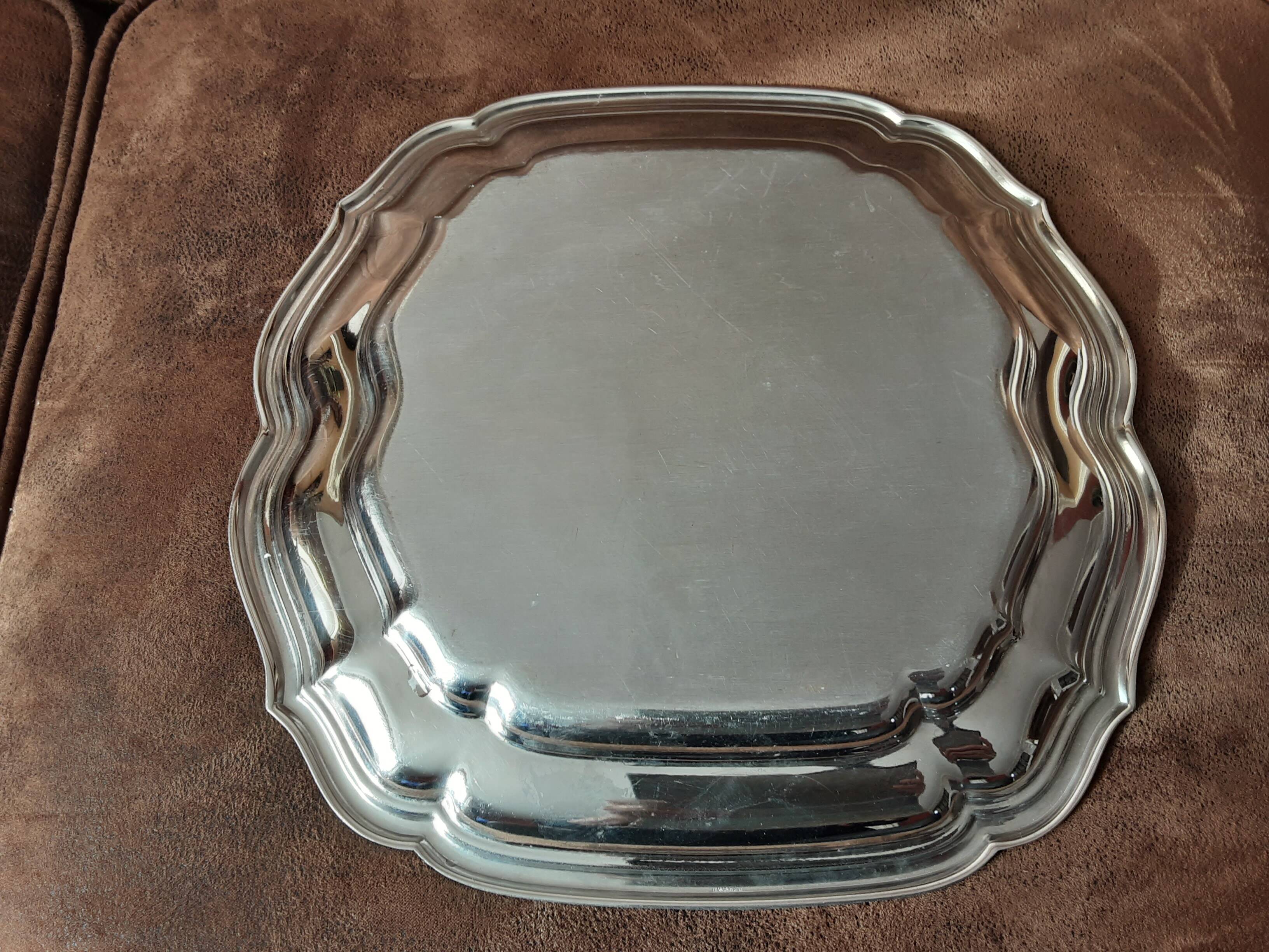 Vintage stainless steel dish