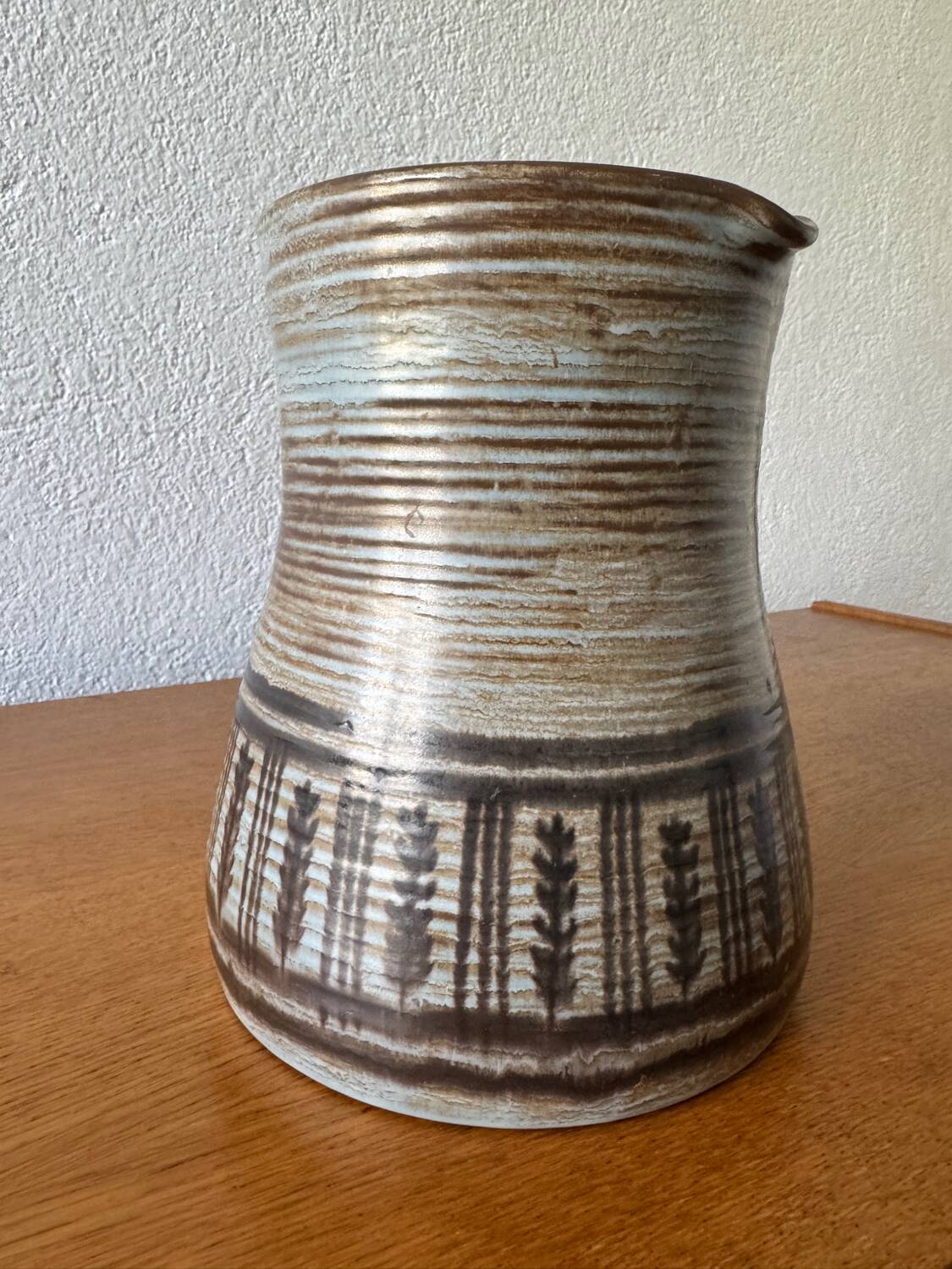 Guy Roland Marcy ceramic pitcher from the 60s