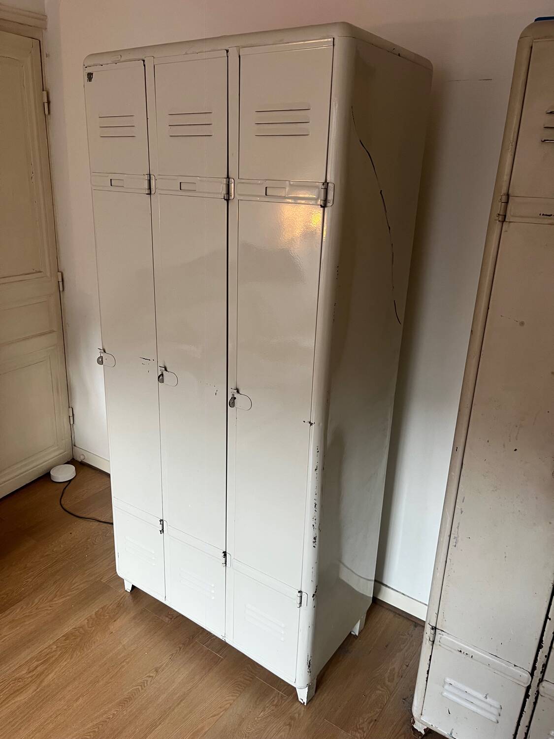 Vintage antique cabinet locker