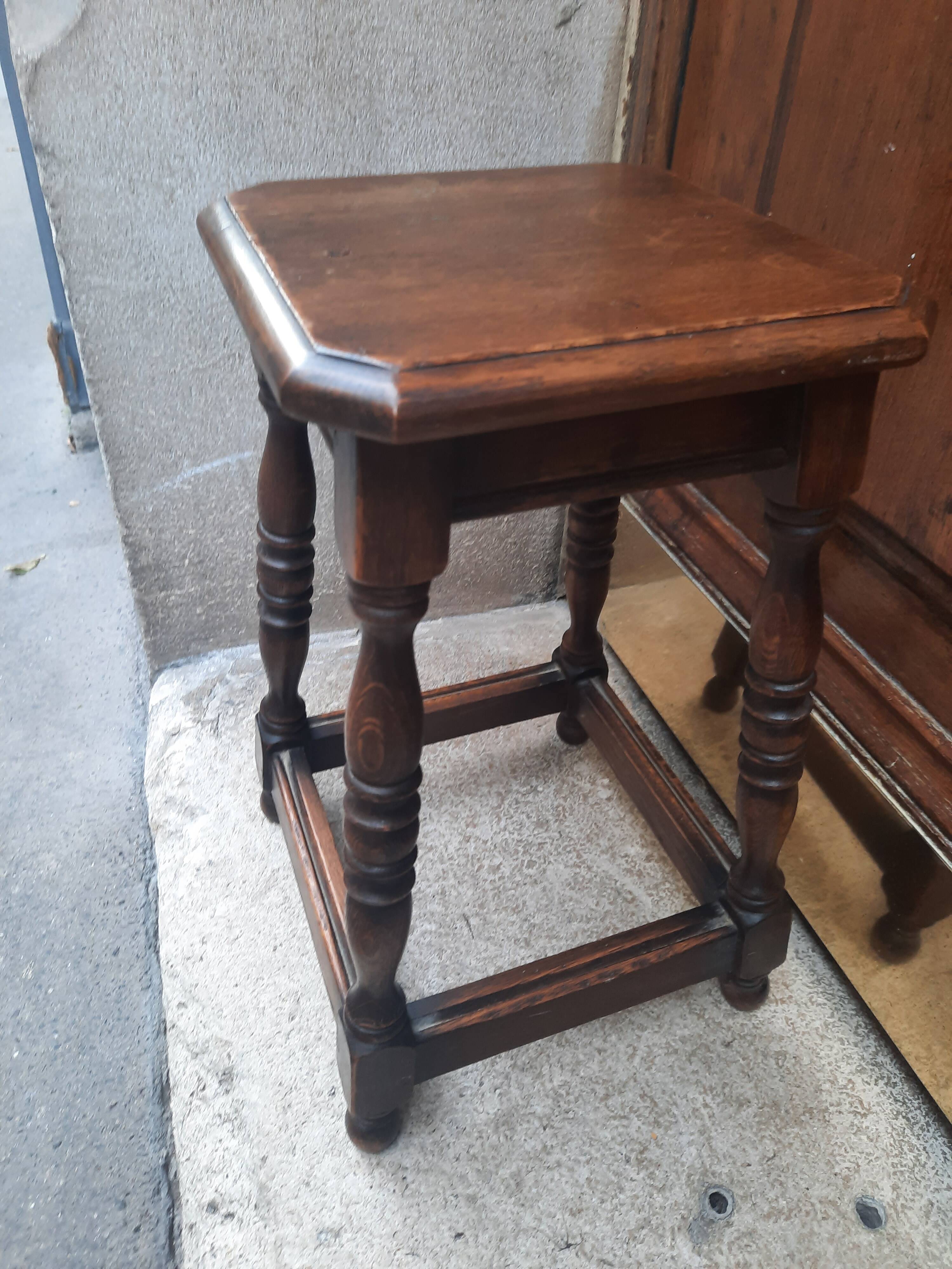 Wooden stool