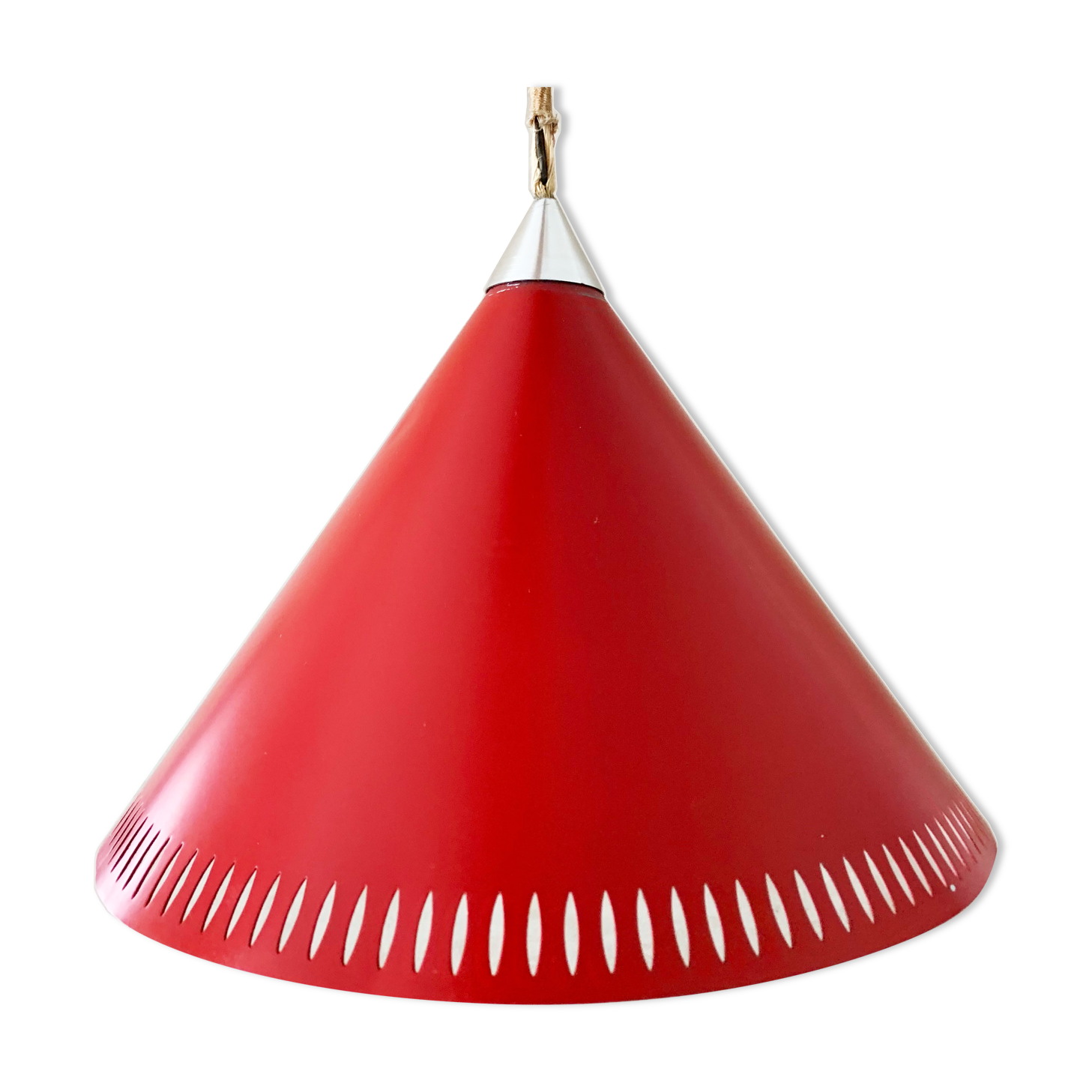 Pendant Lamp by Bent Karlby for Lyfa, Denmark, 1960