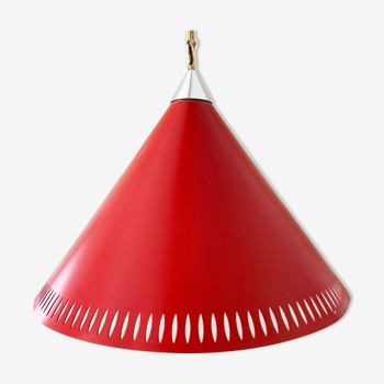 Pendant Lamp by Bent Karlby for Lyfa, Denmark, 1960