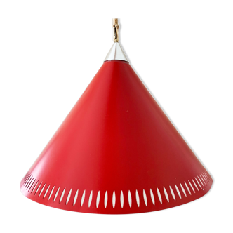 Pendant Lamp by Bent Karlby for Lyfa, Denmark, 1960