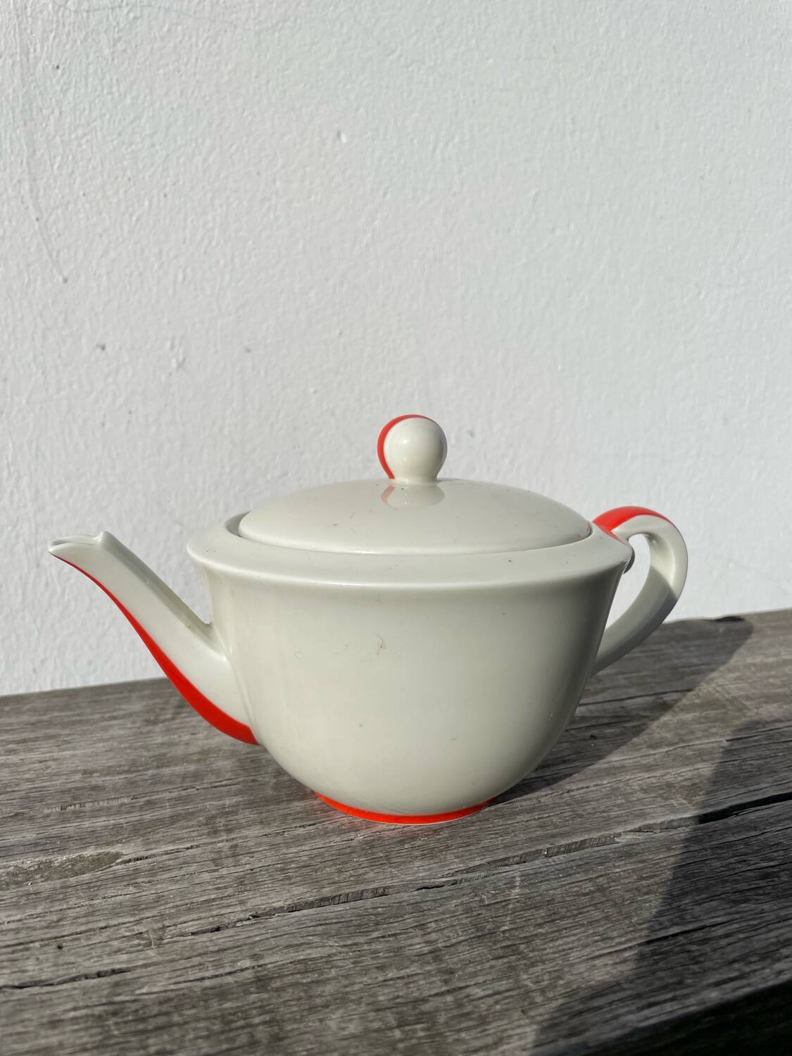 Limoges porcelain teapot 1970