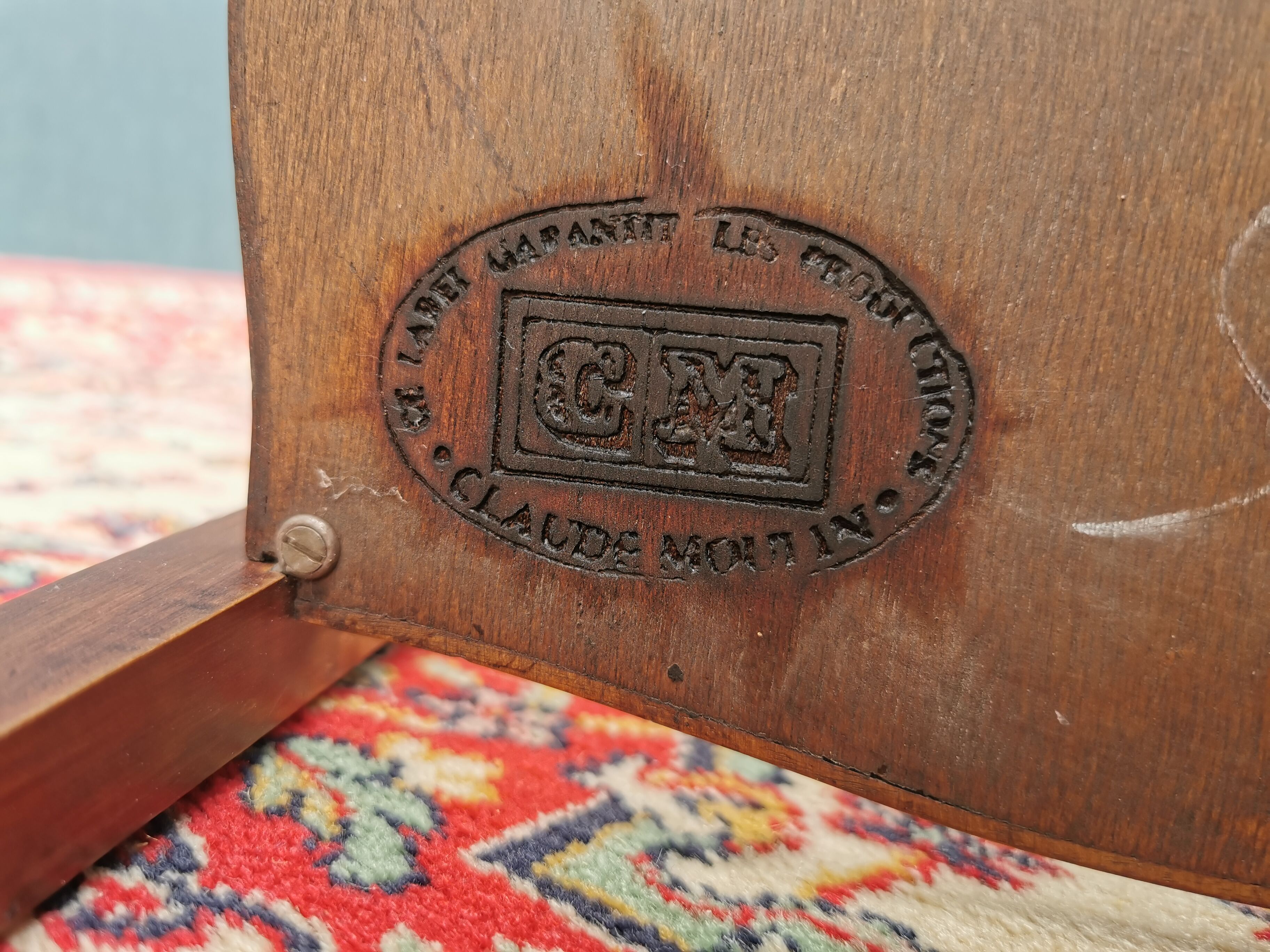 Pair of bedside tables tablet Claude Monin